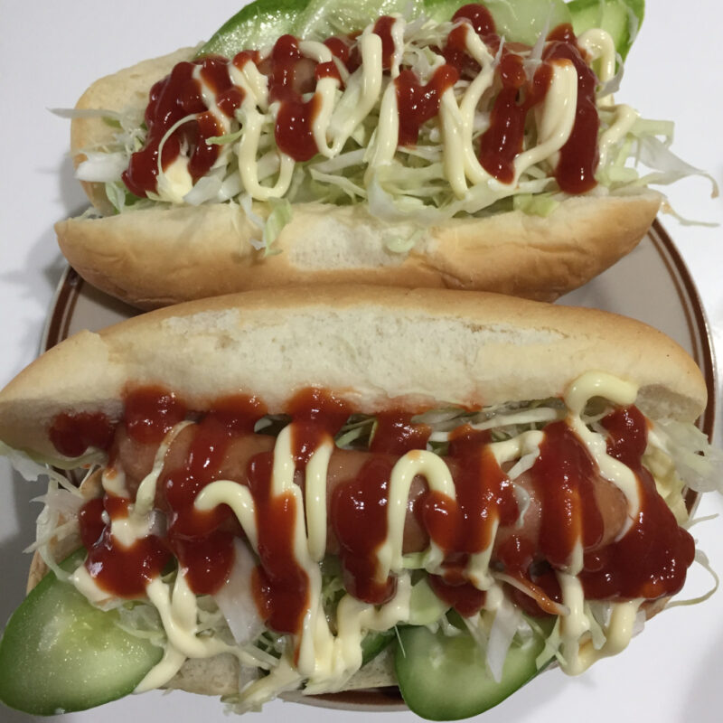 Hot Dog Buns Sandwich