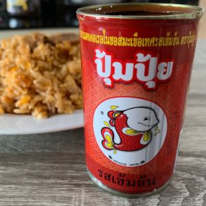 Fried Rice With Pumpui Canned Fish