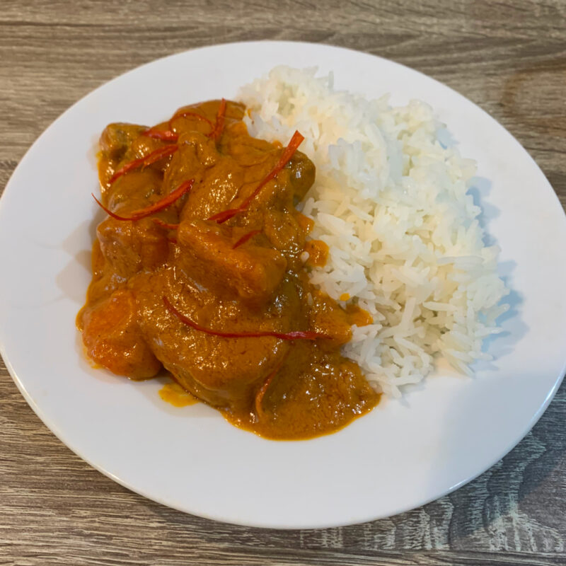 Panang Curry Japanese Style